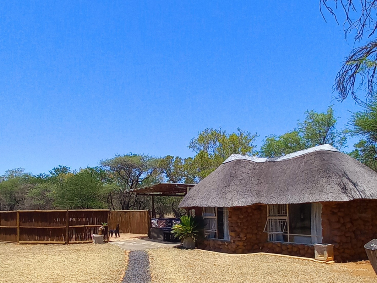 Rock Cottage full exterior view at Sun Acres Farm, Dinokeng
